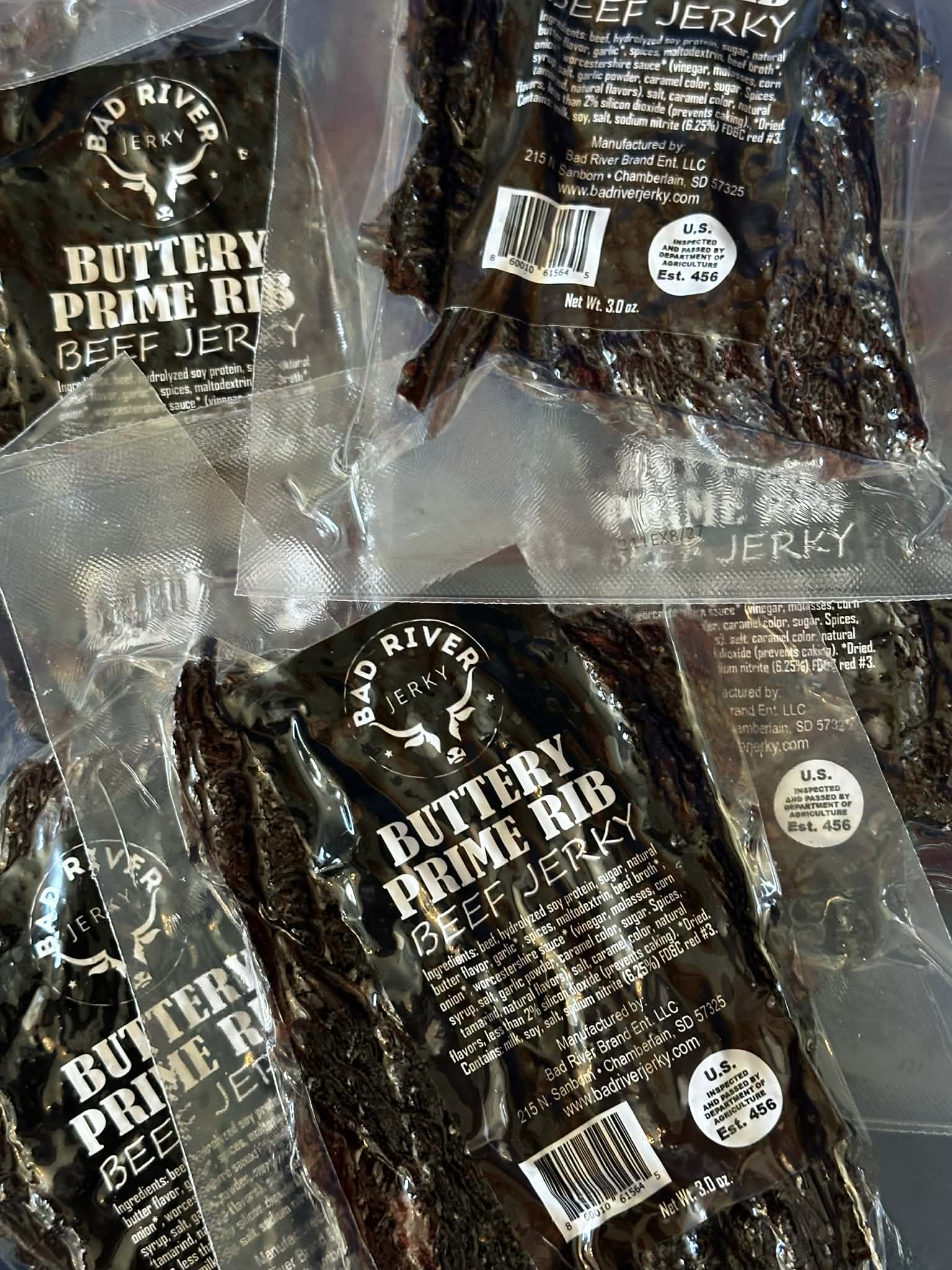 Buttery Prime  Beef Jerky | 3oz of Hand-Torn, Tender Pieces