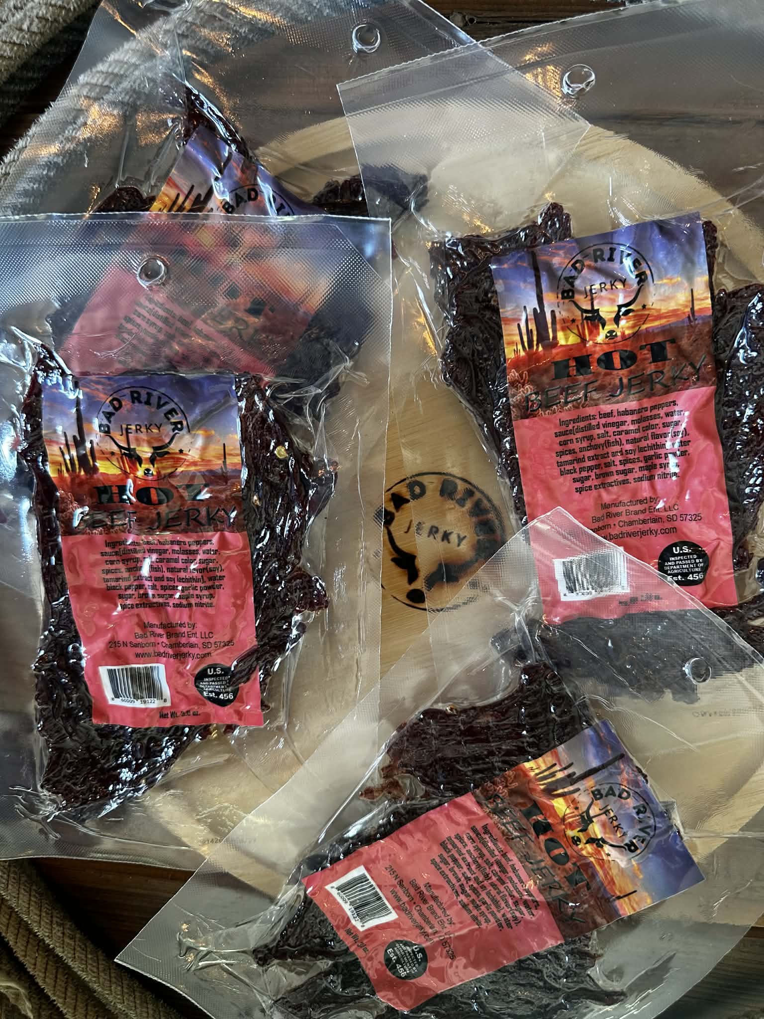 Habanero Hot Beef Jerky