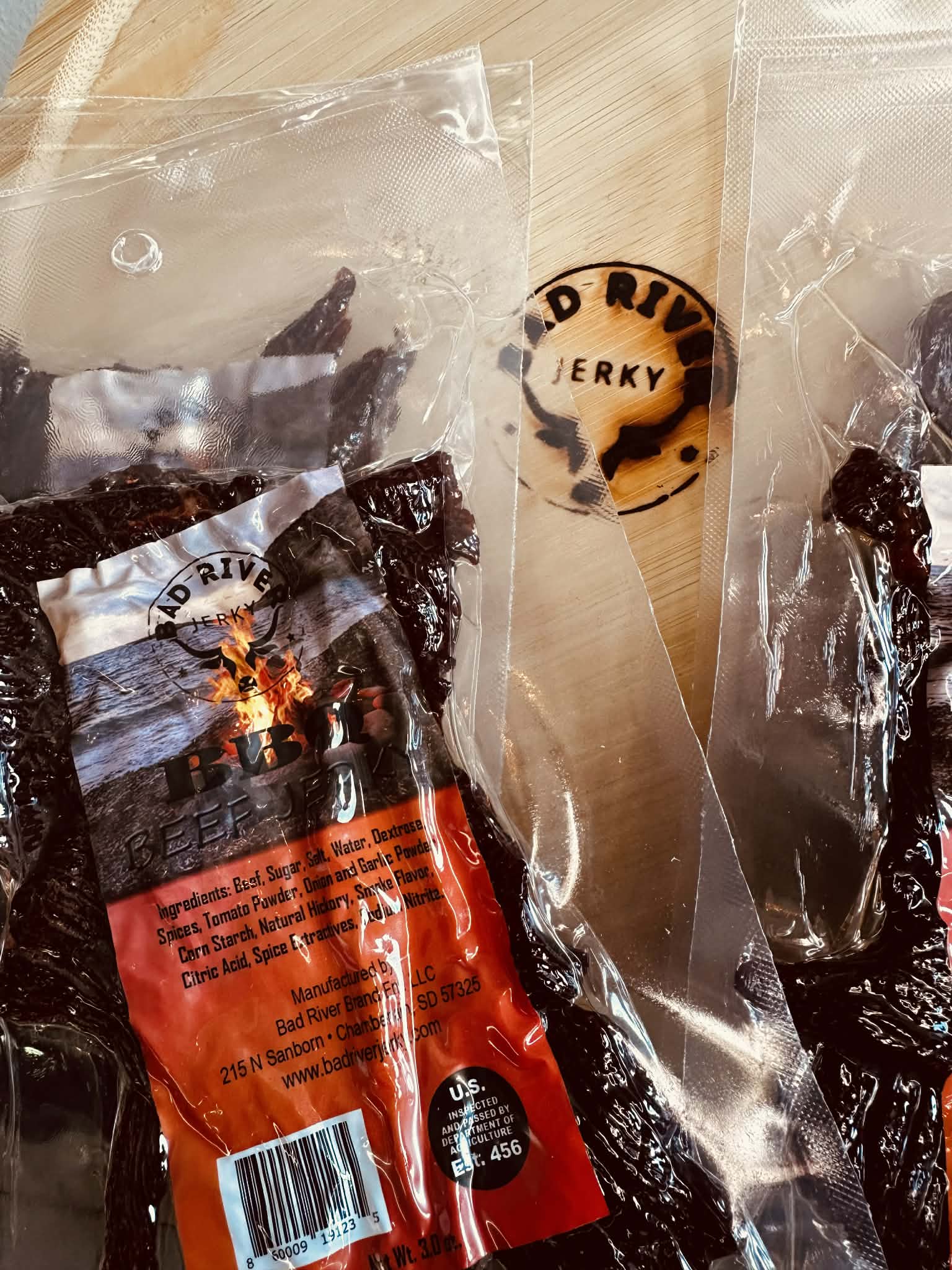 BBQ beef jerky pieces – rustic small-batch beef jerky