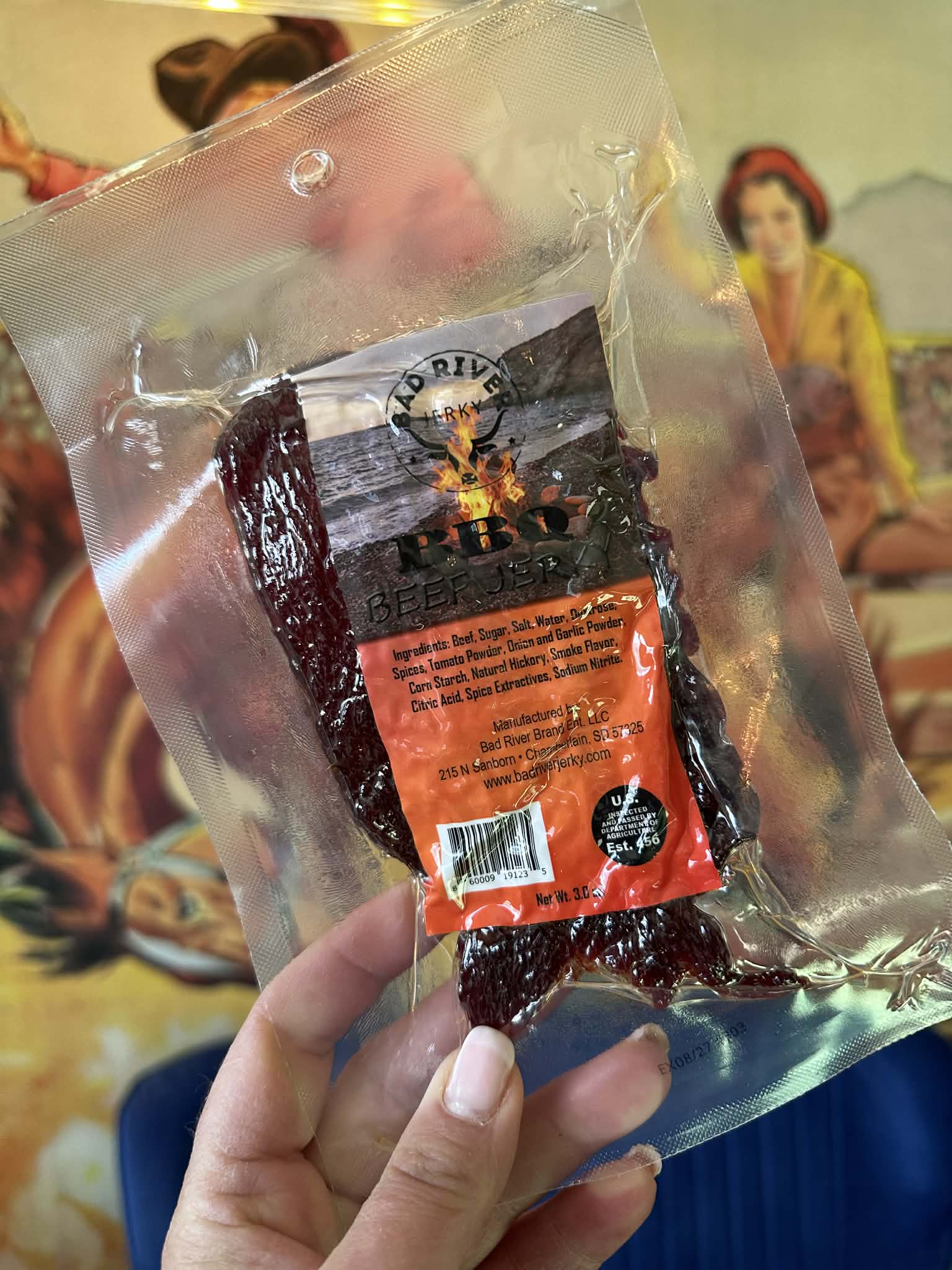 BBQ beef jerky pieces – smoky sweet hand-torn small-batch snack