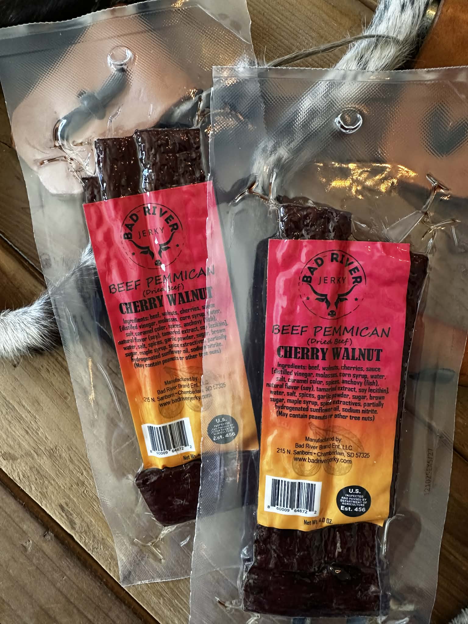 Cherry walnut pemmican – packaged small-batch product