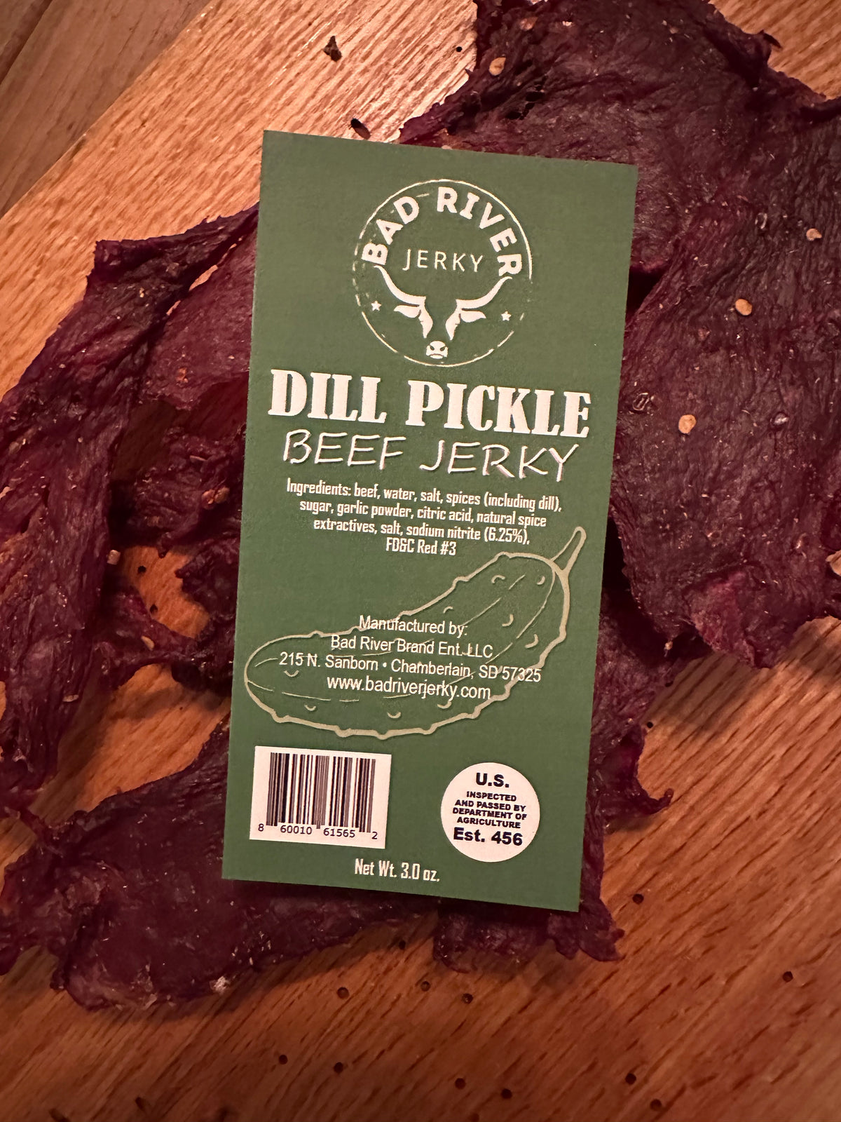 Dill Pickle Jerky badriverjerky