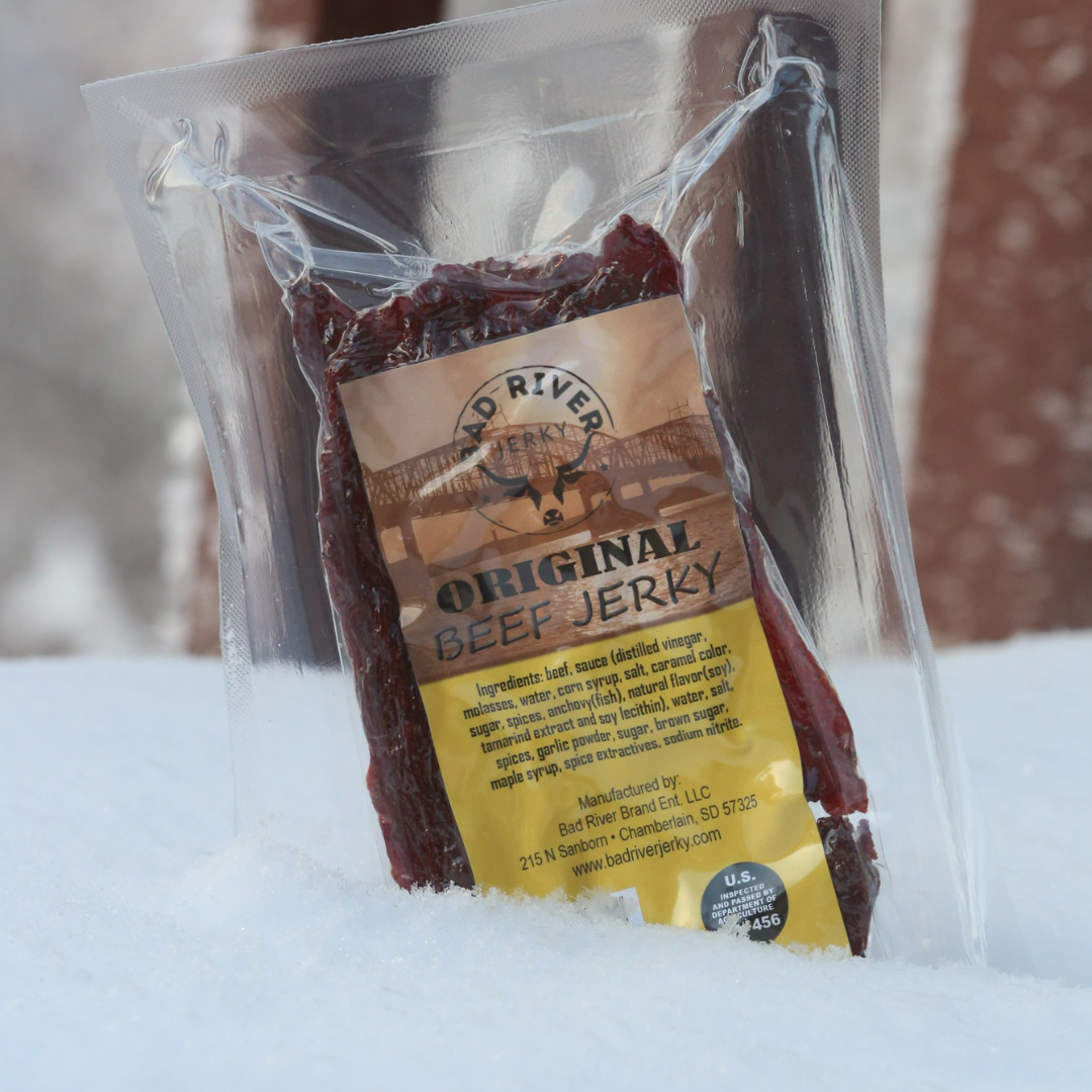 Original beef jerky pieces – rustic old-fashioned beef jerky