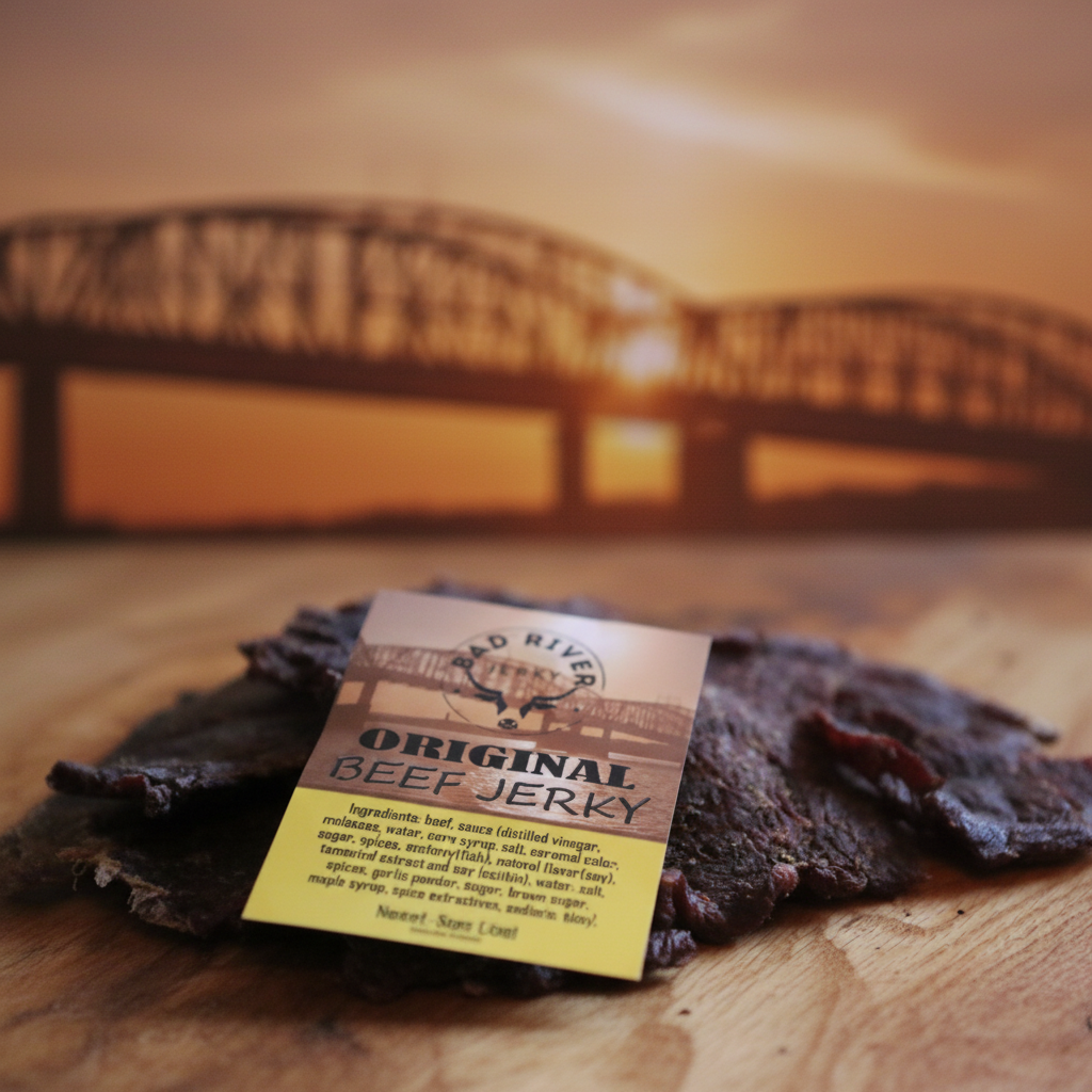 Original beef jerky pieces – simple, savory protein snack