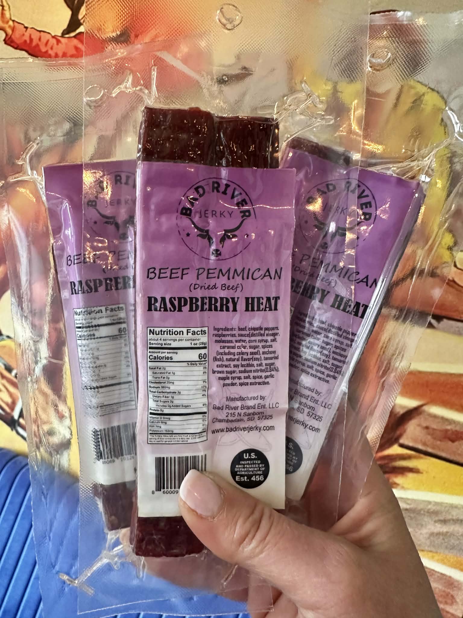 Raspberry Heat Pemmican