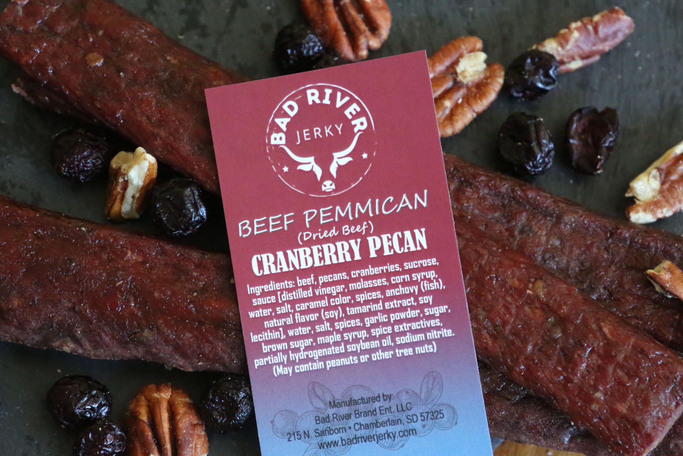 Cranberry pecan pemmican – sweet and nutty high-protein energy snack