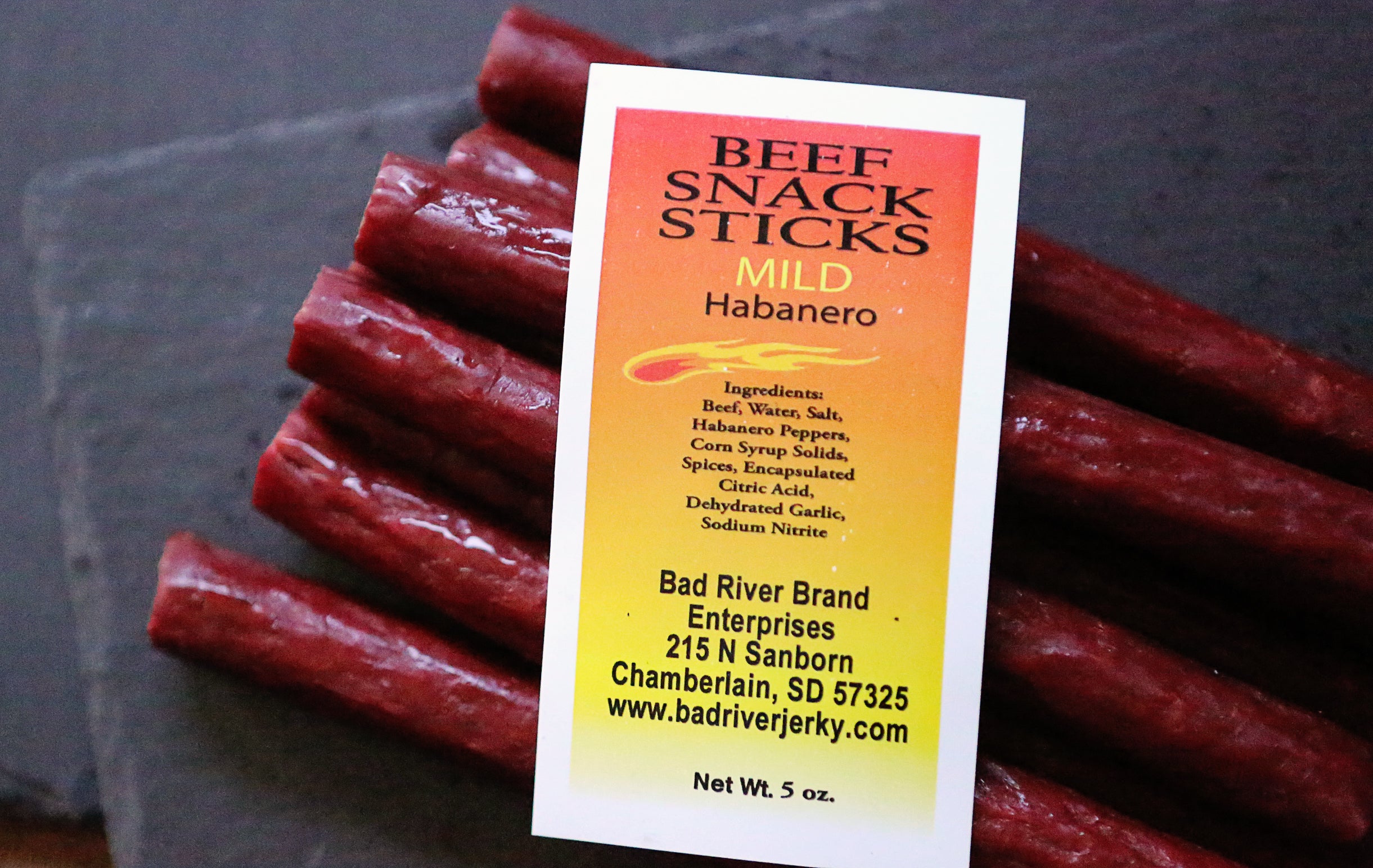 Habanero beef snack sticks – hot and spicy high-protein snack